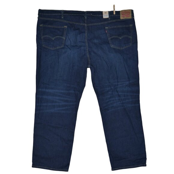 Levis 559 Men's Size 52x32 Jeans Relaxed Fit Straight Leg Dark Wash Denim NWT - Picture 2 of 11